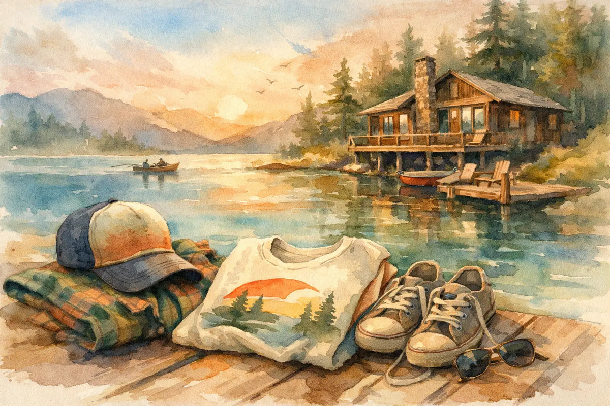 Retro Lake House Apparel That Feels Like Home