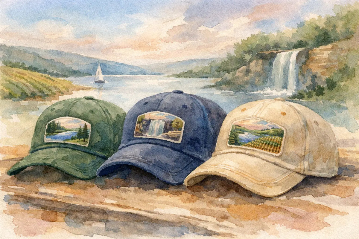 Finger Lakes Baseball Caps With a Sense of Place