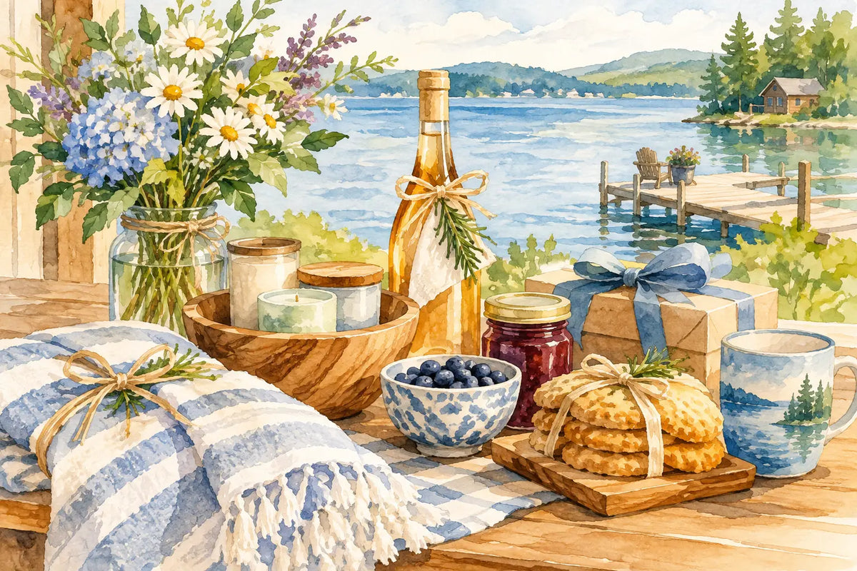 12 Lake House Hostess Gift Ideas That Feel Local