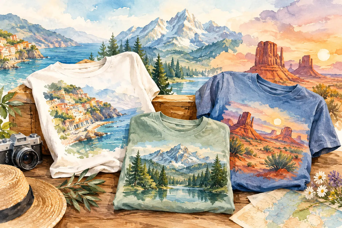 Graphic Tees That Carry a Sense of Place