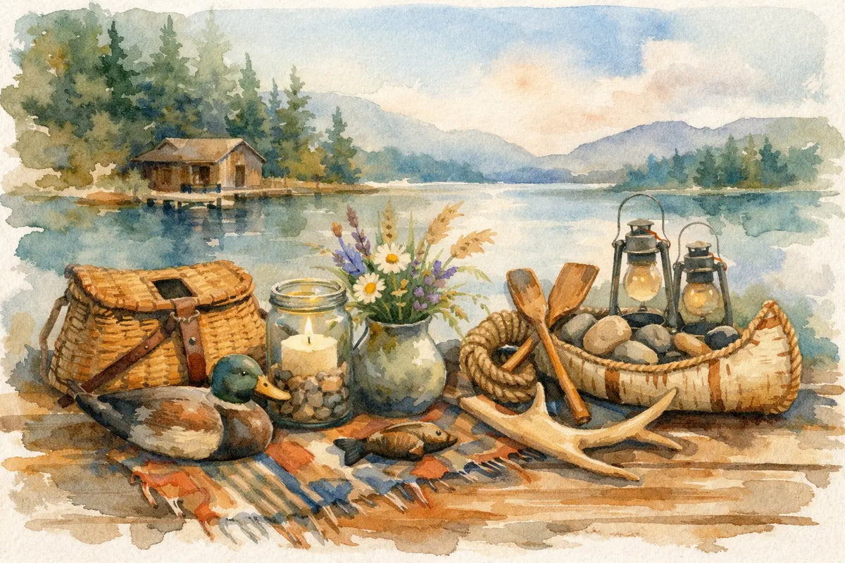Lake House Accessories With Real Local Character