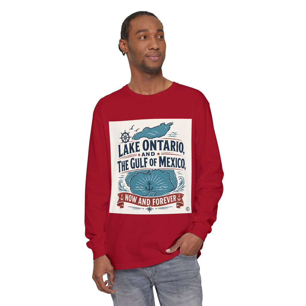Lake Ontario to Gulf of Mexico Long Sleeve Tee — Now and Forever