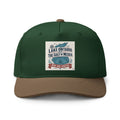 Lake Ontario to Gulf Cap — Vintage Nautical Two-Tone Hat