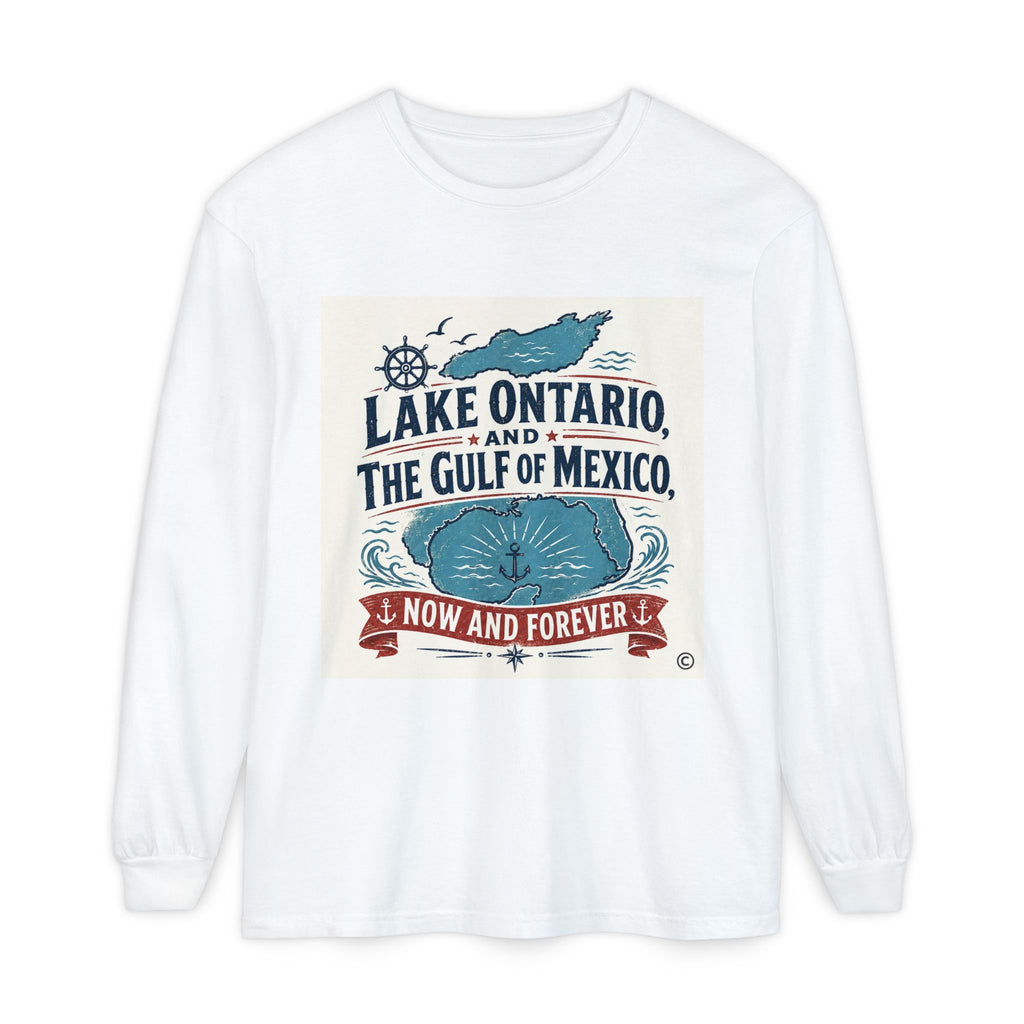 Lake Ontario to Gulf of Mexico Long Sleeve Tee — Now and Forever