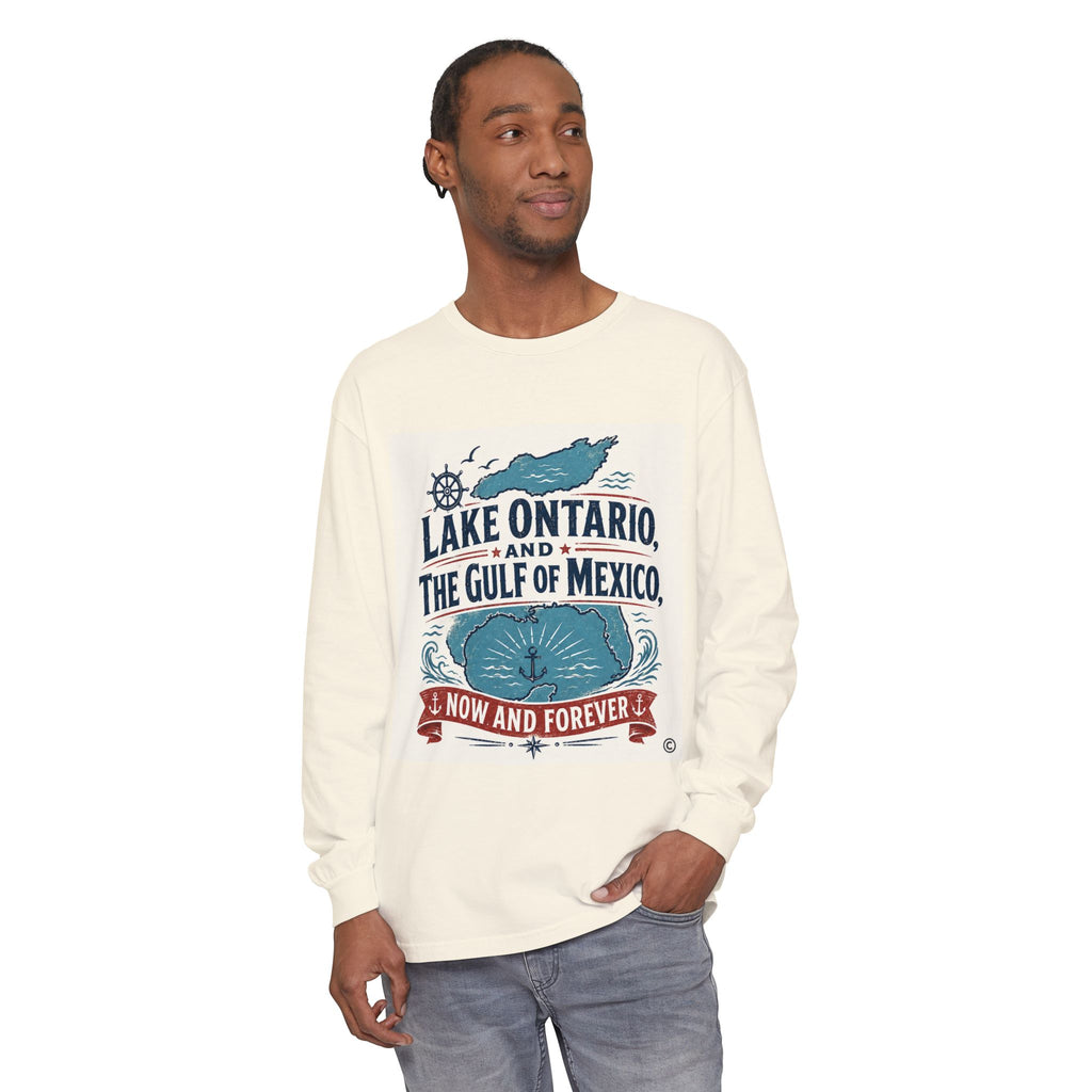 Lake Ontario to Gulf of Mexico Long Sleeve Tee — Now and Forever